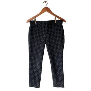 GAP Patterned Skinny Ankle Jeans Size 6
